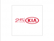 Projekt graficzny, nazwa firmy, tworzenie logo firm Logo jubileuszowe 25lat KIA INTERBIS - wlodkazik