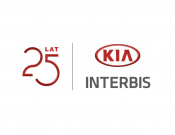 Projekt graficzny, nazwa firmy, tworzenie logo firm Logo jubileuszowe 25lat KIA INTERBIS - fortismedia