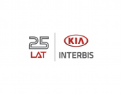 Projekt graficzny, nazwa firmy, tworzenie logo firm Logo jubileuszowe 25lat KIA INTERBIS - Mixtura
