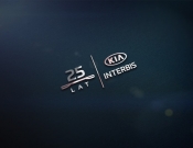 Projekt graficzny, nazwa firmy, tworzenie logo firm Logo jubileuszowe 25lat KIA INTERBIS - Johan