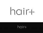 Projekt graficzny, nazwa firmy, tworzenie logo firm Logo marki Hair Plus (hair+) - evadesign