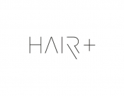 Projekt graficzny, nazwa firmy, tworzenie logo firm Logo marki Hair Plus (hair+) - magfactory