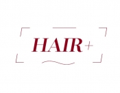 Projekt graficzny, nazwa firmy, tworzenie logo firm Logo marki Hair Plus (hair+) - samp