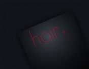 Projekt graficzny, nazwa firmy, tworzenie logo firm Logo marki Hair Plus (hair+) - Konwer