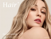 Projekt graficzny, nazwa firmy, tworzenie logo firm Logo marki Hair Plus (hair+) - Graphjora