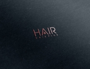 Projekt graficzny, nazwa firmy, tworzenie logo firm Logo marki Hair Plus (hair+) - noon