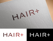 Projekt graficzny, nazwa firmy, tworzenie logo firm Logo marki Hair Plus (hair+) - Zapauka