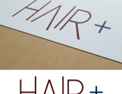 Projekt graficzny, nazwa firmy, tworzenie logo firm Logo marki Hair Plus (hair+) - KOLIBER