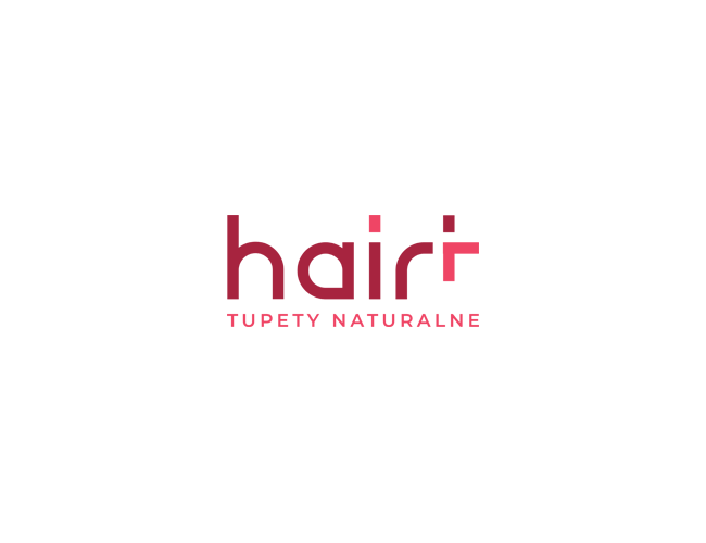 Projektowanie logo dla firm,  Logo marki Hair Plus (hair+), logo firm - Olbry