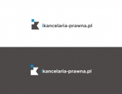 Projekt graficzny, nazwa firmy, tworzenie logo firm Logo dla  iKANCELARII PRAWNEJ - JEDNOSTKA  KREATYWNA