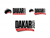 Projekt graficzny, nazwa firmy, tworzenie logo firm Logo podróży Motocyklowych Adventure - wuszu