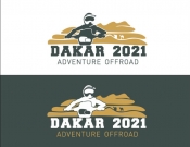 Projekt graficzny, nazwa firmy, tworzenie logo firm Logo podróży Motocyklowych Adventure - kchrobak