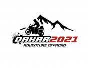 Projekt graficzny, nazwa firmy, tworzenie logo firm Logo podróży Motocyklowych Adventure - dubyss