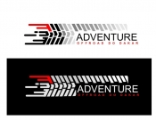 Projekt graficzny, nazwa firmy, tworzenie logo firm Logo podróży Motocyklowych Adventure - jaczyk
