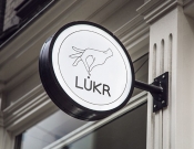 Projekt graficzny, nazwa firmy, tworzenie logo firm Logo dla restautacji LUKR - moom