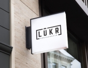 Projekt graficzny, nazwa firmy, tworzenie logo firm Logo dla restautacji LUKR - stone