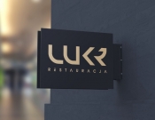 Projekt graficzny, nazwa firmy, tworzenie logo firm Logo dla restautacji LUKR - noon