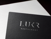Projekt graficzny, nazwa firmy, tworzenie logo firm Logo dla restautacji LUKR - blanko