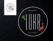 Projekt graficzny, nazwa firmy, tworzenie logo firm Logo dla restautacji LUKR - timur