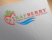 Projekt graficzny, nazwa firmy, tworzenie logo firm  gospodarstwo produkujące owoce - Konwer