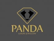 Projekt graficzny, nazwa firmy, tworzenie logo firm Logotyp dla Firmy "Panda" biżuteria - romish