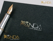 Projekt graficzny, nazwa firmy, tworzenie logo firm Logotyp dla Firmy "Panda" biżuteria - jaczyk
