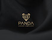 Projekt graficzny, nazwa firmy, tworzenie logo firm Logotyp dla Firmy "Panda" biżuteria - absdesign
