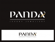 Projekt graficzny, nazwa firmy, tworzenie logo firm Logotyp dla Firmy "Panda" biżuteria - kruszynka