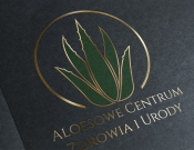 Projekt graficzny, nazwa firmy, tworzenie logo firm Aloesowe Centrum Zdrowia i Urody - azazellio