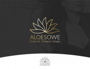 Projekt graficzny, nazwa firmy, tworzenie logo firm Aloesowe Centrum Zdrowia i Urody - Mascot