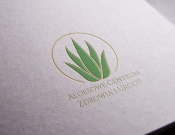 Projekt graficzny, nazwa firmy, tworzenie logo firm Aloesowe Centrum Zdrowia i Urody - azazellio