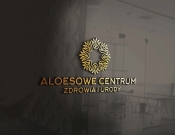 Projekt graficzny, nazwa firmy, tworzenie logo firm Aloesowe Centrum Zdrowia i Urody - JEDNOSTKA  KREATYWNA