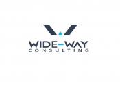 Projekt graficzny, nazwa firmy, tworzenie logo firm Logo firmy konsultingowej WideWay - Konwer