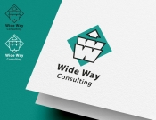 Projekt graficzny, nazwa firmy, tworzenie logo firm Logo firmy konsultingowej WideWay - dobra_agencja