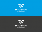 Projekt graficzny, nazwa firmy, tworzenie logo firm Logo firmy konsultingowej WideWay - dobrelogo