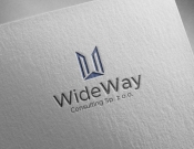 Projekt graficzny, nazwa firmy, tworzenie logo firm Logo firmy konsultingowej WideWay - JEDNOSTKA  KREATYWNA
