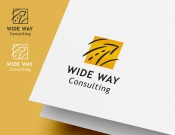 Projekt graficzny, nazwa firmy, tworzenie logo firm Logo firmy konsultingowej WideWay - dobra_agencja