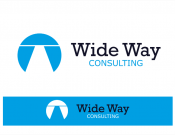 Projekt graficzny, nazwa firmy, tworzenie logo firm Logo firmy konsultingowej WideWay - Margareta