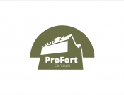Projekt graficzny, nazwa firmy, tworzenie logo firm Logo dla budynku ProFort Centrum - kruszynka