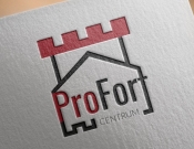 Projekt graficzny, nazwa firmy, tworzenie logo firm Logo dla budynku ProFort Centrum - katgorg