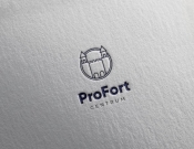 Projekt graficzny, nazwa firmy, tworzenie logo firm Logo dla budynku ProFort Centrum - Lovn