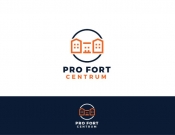 Projekt graficzny, nazwa firmy, tworzenie logo firm Logo dla budynku ProFort Centrum - stone