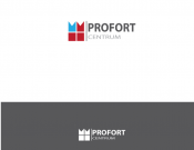 Projekt graficzny, nazwa firmy, tworzenie logo firm Logo dla budynku ProFort Centrum - czarna303
