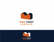 Projekt graficzny, nazwa firmy, tworzenie logo firm Logo dla budynku ProFort Centrum - stone