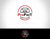 Projekt graficzny, nazwa firmy, tworzenie logo firm Logo dla budynku ProFort Centrum - Blanker