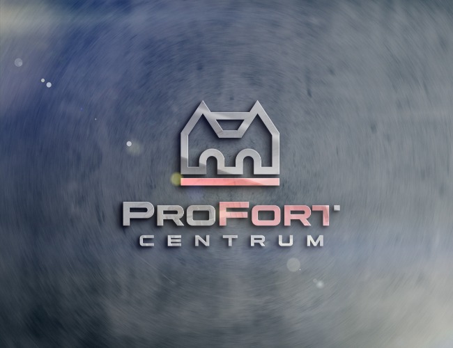 Projektowanie logo dla firm,  Logo dla budynku ProFort Centrum, logo firm - archigroup