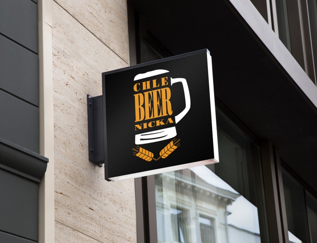 Projektowanie logo dla firm,  Logo lokalu gastronomicznego/ pub, logo firm - michał piwo