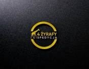 Projekt graficzny, nazwa firmy, tworzenie logo firm Logo - 4 Żyrafy - spedycja  - ManyWaysKr