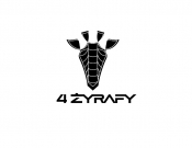 Projekt graficzny, nazwa firmy, tworzenie logo firm Logo - 4 Żyrafy - spedycja  - noon