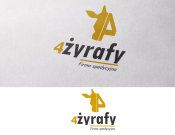Projekt graficzny, nazwa firmy, tworzenie logo firm Logo - 4 Żyrafy - spedycja  - Evilslimer